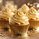 Papyrus & Co Gold Foil Medium Cupcake Baking Cups - 50 pack
