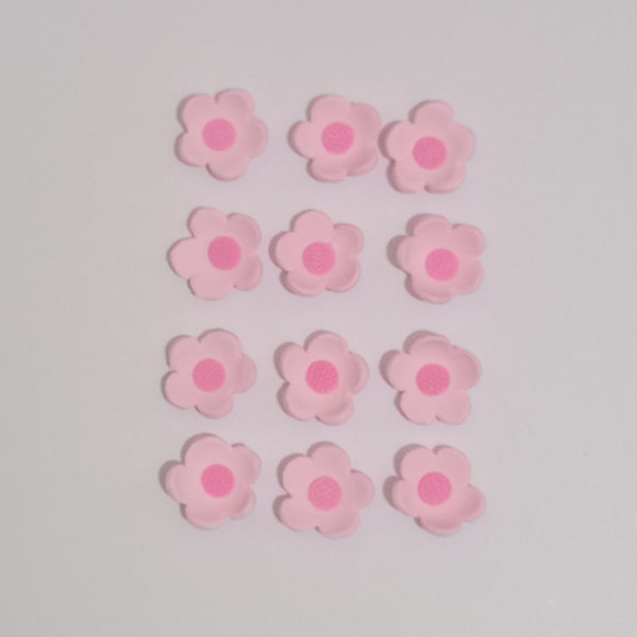 Sugar Blossom Flowers Small - Pink (12 pack)
