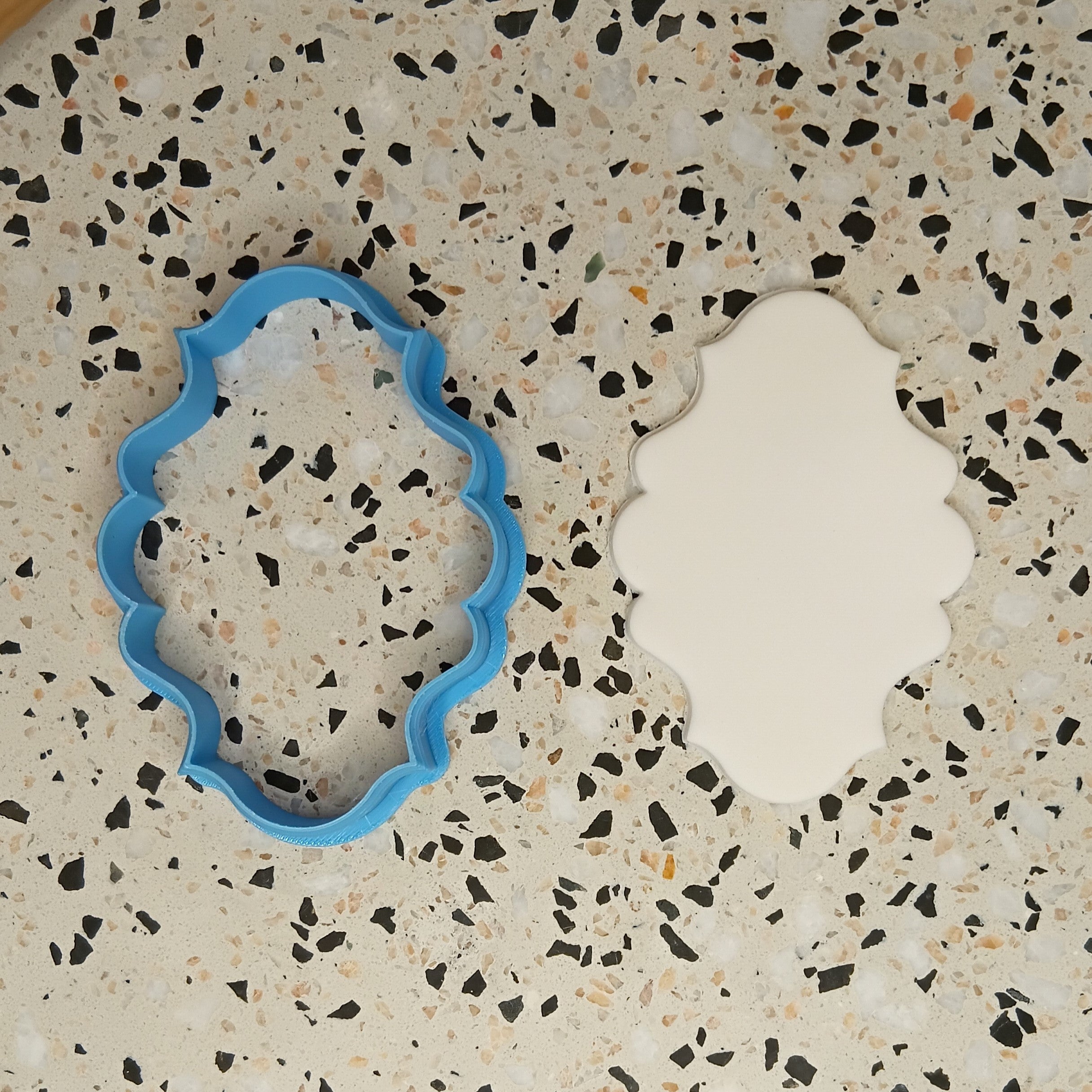 thumbnail image 2 of Square Outline Cookie Cutter – Plastic Baking Mold For Icing, Biscuits & Cake Decor 2 of 5