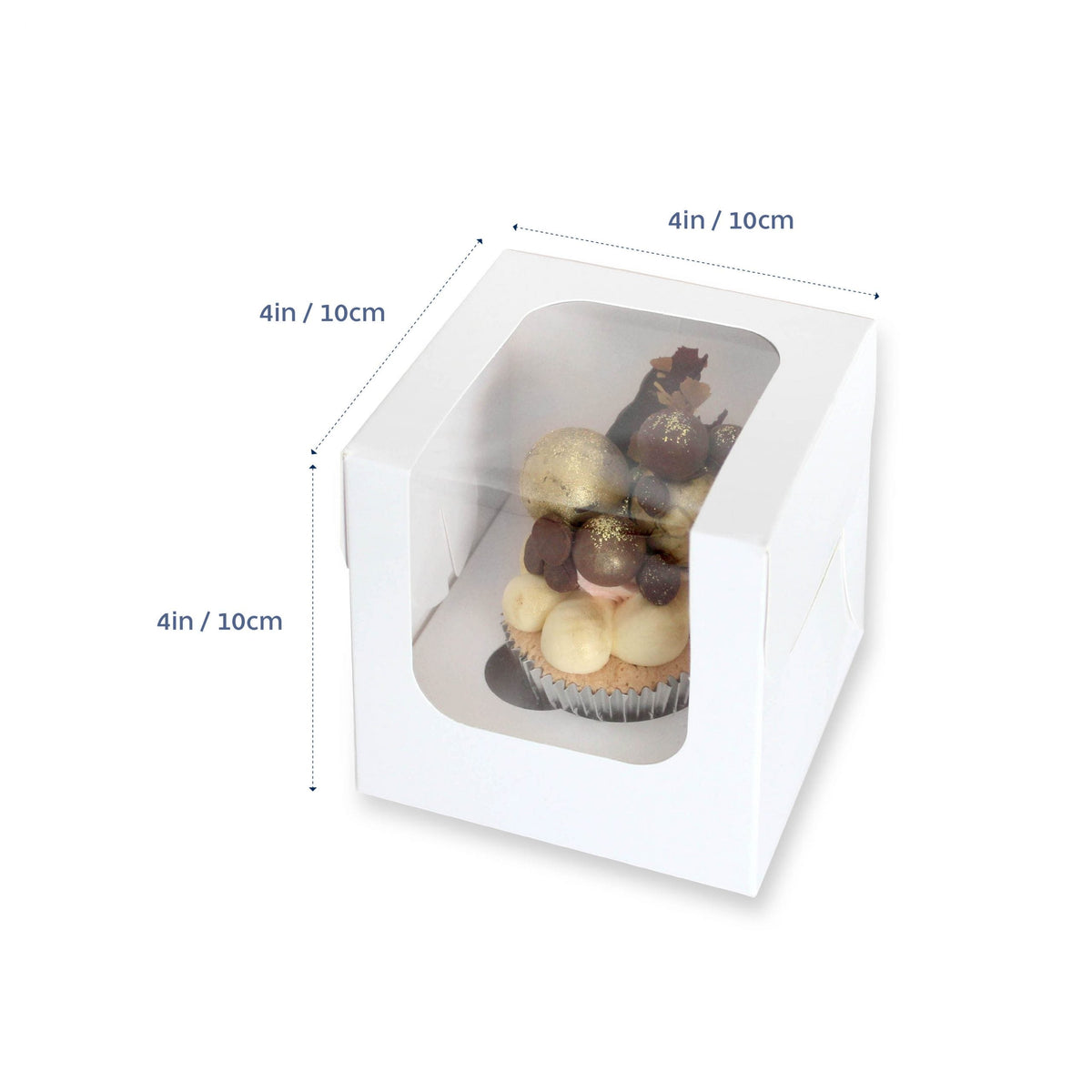 Loyal Cupcake Box 1 cup (10 pack) Cake Bake Decorate online cake