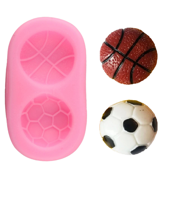 Basketball football soccer ball silicone mould