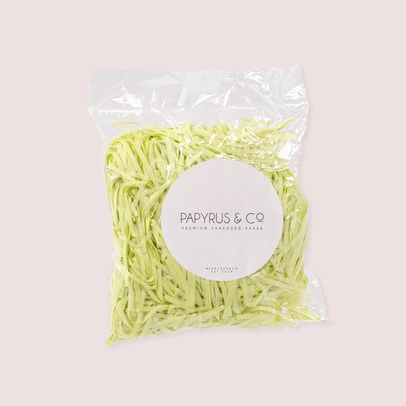 Papyrus & Co Shredded Paper PASTEL GREEN 50g