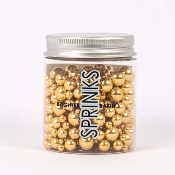 Sprinks Bubble Bubble Shiny Gold sprinkles 65g