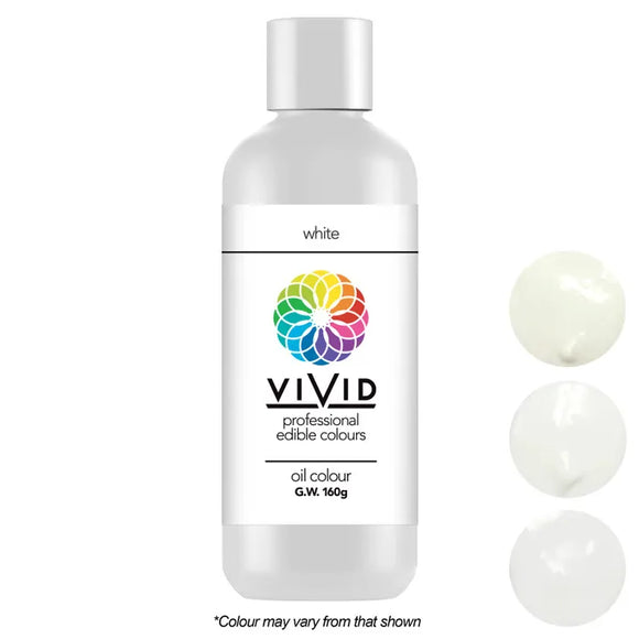 Vivid Oil Colour White 160g