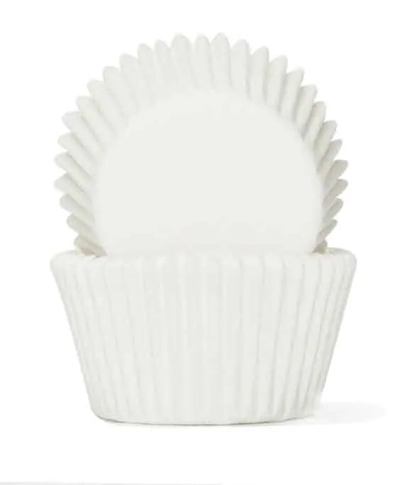 White Medium Cupcake cups - 100 pack
