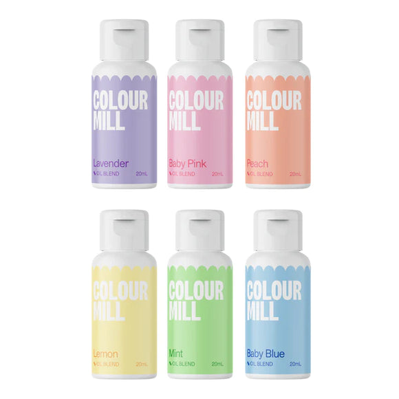 Colour Mill Oil Based Colouring Pastel 20ml (6 pack)