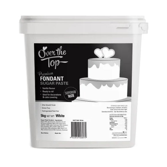 Over The Top White Fondant Icing 5kg