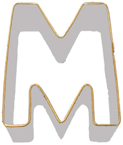Letter M Cookie Cutter 7.5cm