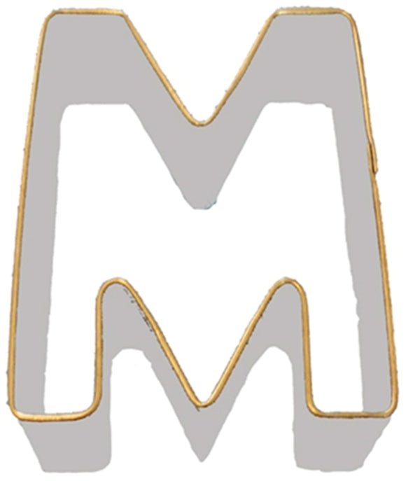 Letter M Cookie Cutter 7.5cm