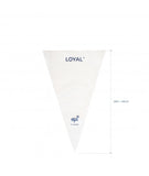 Loyal Clear Degradable Disposable 46cm / 18 inch Piping Bags (Pack of 100)