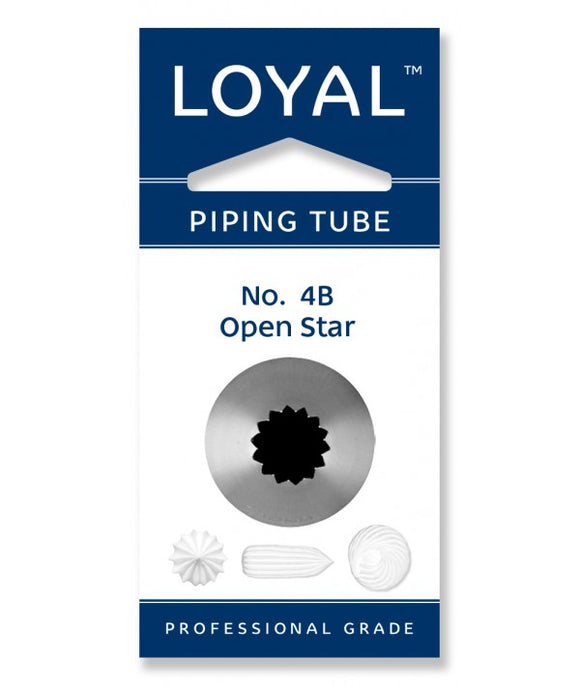 Loyal No. 4B Open Star Piping Tip
