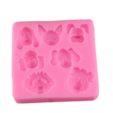 Assorted Dogs Silicone Mould