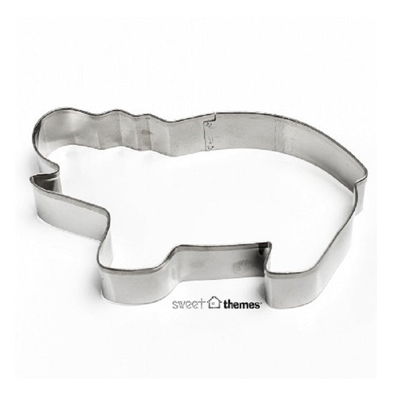 Hippo stainless steel cookie cutter 10.5cm