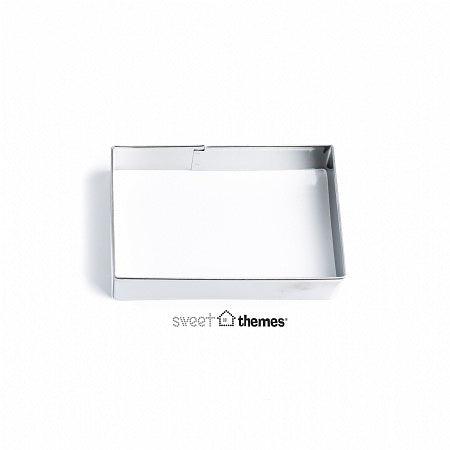 Rectangle stainless steel cookie cutter 5.5x8.5cm