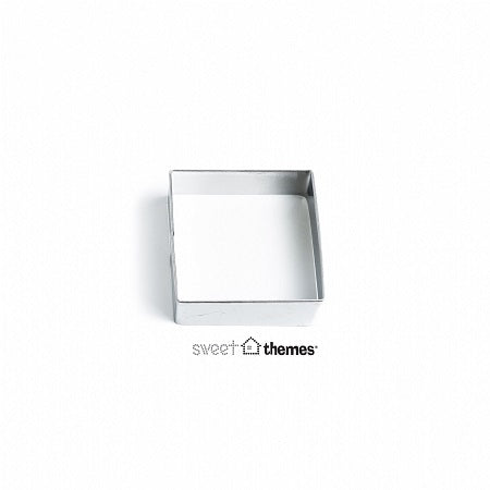 Square stainless steel cookie cutter 5cm