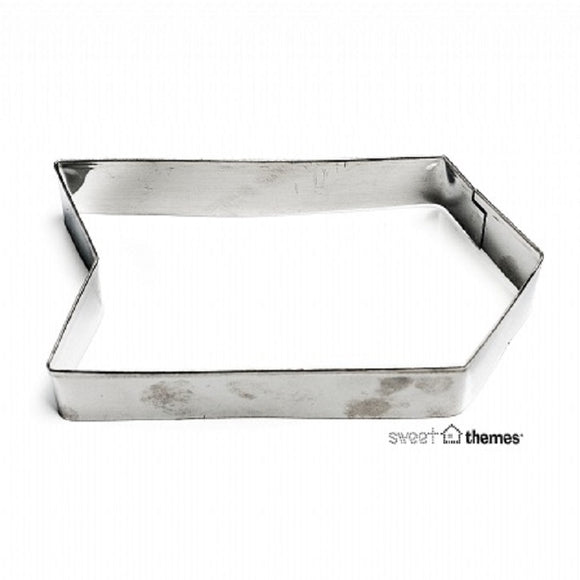 Tag / Arrow stainless steel cookie cutter 10cm