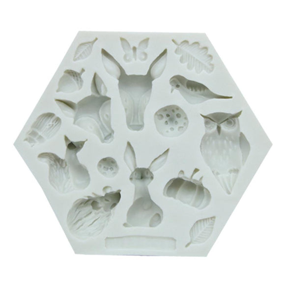 Woodland / Forest Animal Silicone Mould