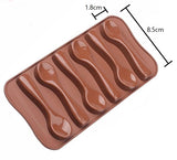 Silicone Chocolate Mould - Small Spoons