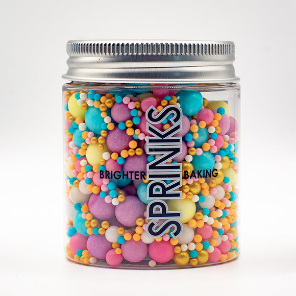 Sprinks Bubble Bubble Pastel & Gold sprinkles 75g