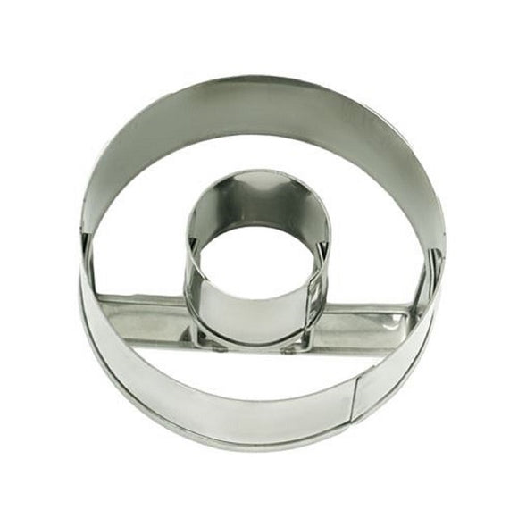 Appetito Stainless Steel Donut / cookie cutter 7.5cm