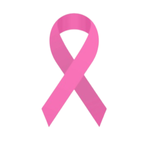 Cancer Awareness Ribbon 3cm cupcake toppers