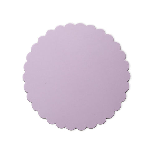 Papyrus & co Pastel Lilac Scalloped Cake Board 25cm (10 inch)