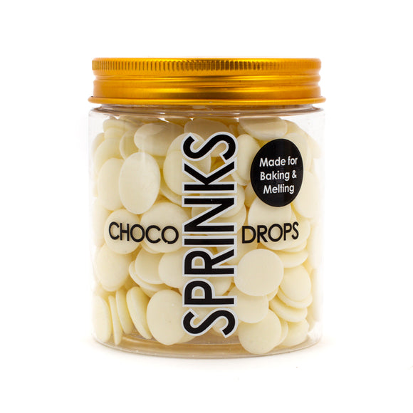 Sprinks Choco Drops White candy melts
