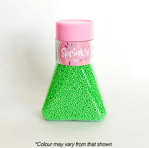 Sprink'd Green Sugar Balls 2mm