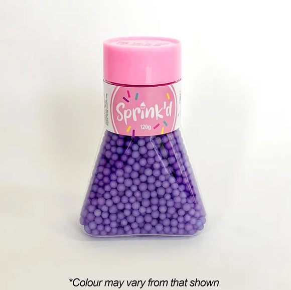 Sprink'd Purple Sugar Balls 4mm