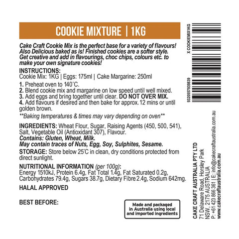 Cake Craft Cookie Mix 1kg