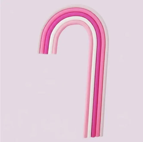 Wish Pink Rainbow Cake Topper