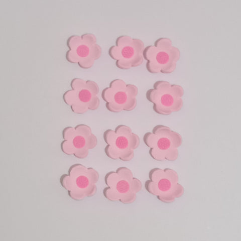 Sugar Blossom Flowers Small - Pink (12 pack)