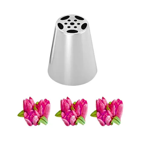 Russian Flower Piping Tip - Velvet Tulip