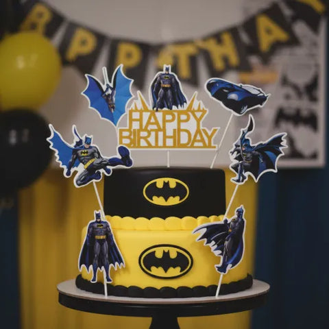 Wish BATMAN cake topper set (6 piece)