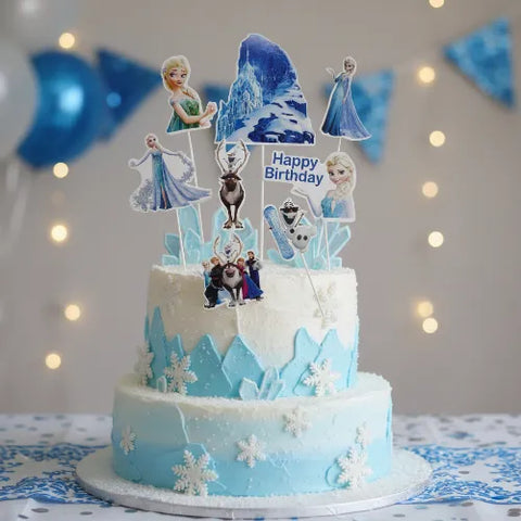 Wish FROZEN cake topper set (8 piece)