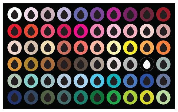 Colour Mill Swatch Spot Stickers Aqua 20ml