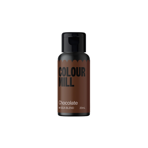 Colour Mill Aqua Blend Chocolate Brown 20ml