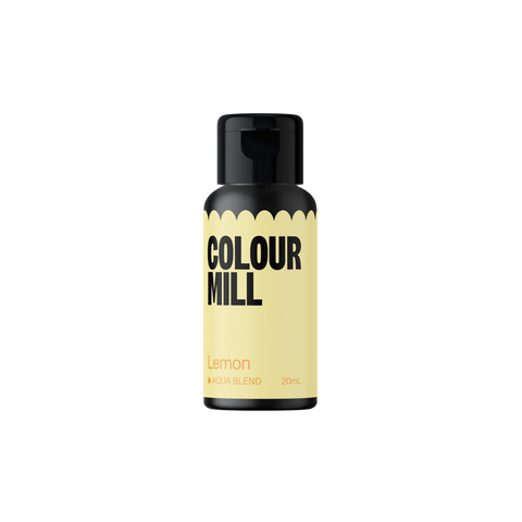 Colour Mill Aqua Blend Lemon 20ml