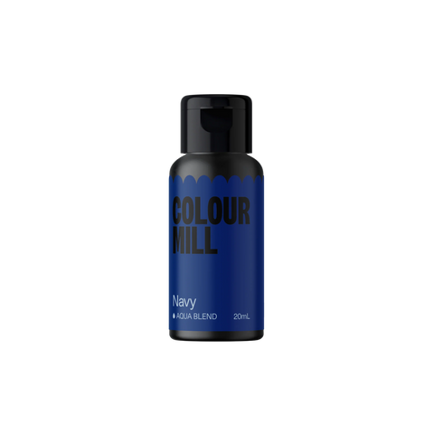 Colour Mill Aqua Blend Navy Blue 20ml