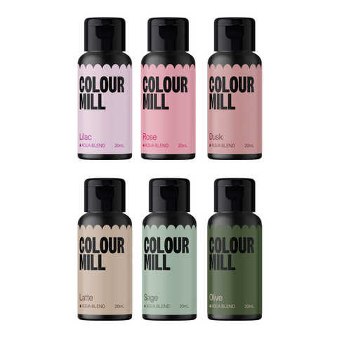 Colour Mill Aqua Blend Botanical pack (6 x 20ml)