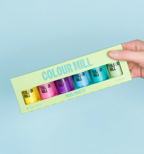 Colour Mill Aqua Blend Colouring Pool Party 20ml (6 pack)