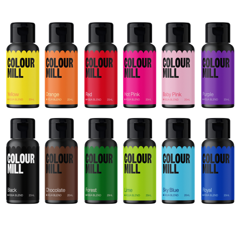 Colour Mill Aqua Blend Kickstarter pack (12 x 20ml)