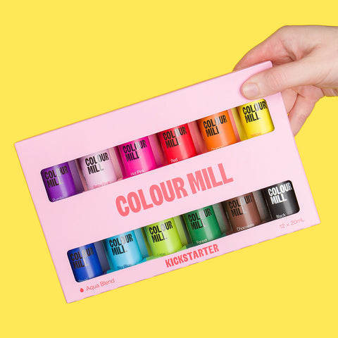 Colour Mill Aqua Blend Kickstarter pack (12 x 20ml)