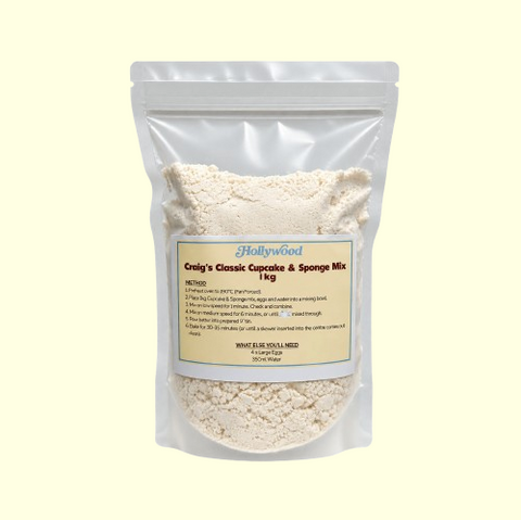 Craig's Classic cupcake & sponge cake mix 1kg