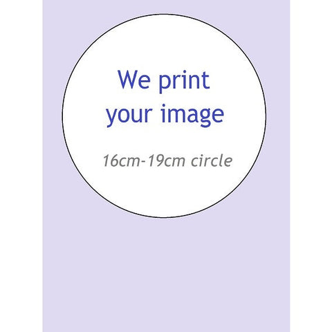 Custom Edible Cake Image - Round 16cm to 19cm