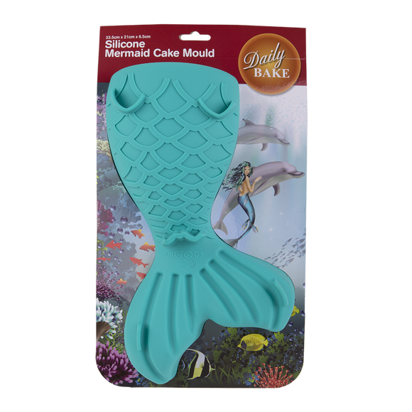 Mermaid Tail silicone cake pan tin mould