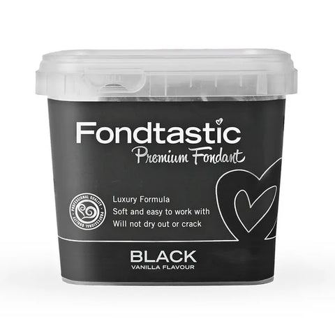 Fondtastic BLACK Fondant 1kg