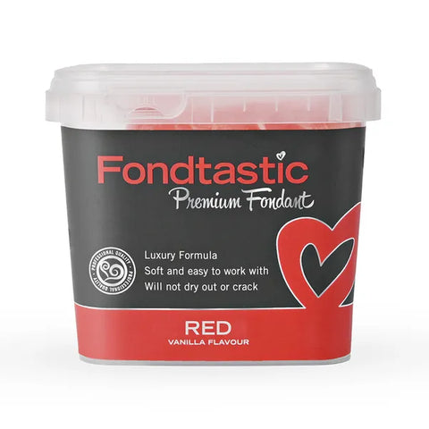 Fondtastic Red fondant 1kg