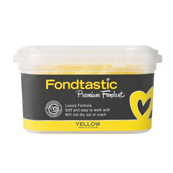 Fondtastic Yellow fondant 250g