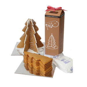 Gingerbread Folk Christmas Tree kit